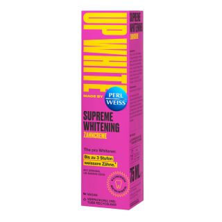 PERLWEISS Up White Supreme Whitening zobu pasta, 75 ml