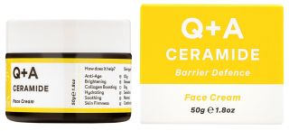 Q+A Ceramide Barrier Defence sejas krēms, 50 g