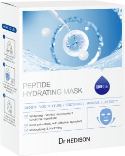 DR.HEDISON Peptide 23g sejas maska, 10 gab.