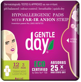 GENTLE DAY Teens Mini higiēniskās paketes, 12 ml