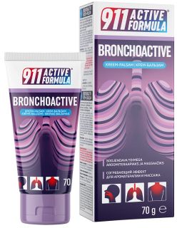 911 Active Formula Bronchoactive krēms-balzams, 70 g