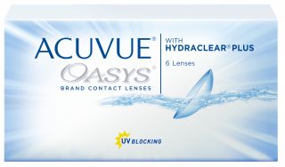 ACUVUE Oasys BC 8,4/-6,00 kontaktlēcas, 6 gab.