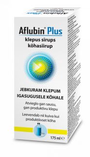 AFLUBIN Plus sīrups, 175 ml