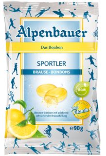 ALPENBAUER Sportler ar citronu konfektes, 90 g