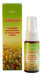 AMICOS ādas dezinfekcijas līdzeklis, 20 ml