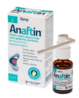 ANAFTIN Spray aerosols, 15 ml