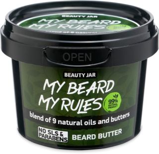 BEAUTY JAR My Beard My Rules bārdas sviests, 90 g