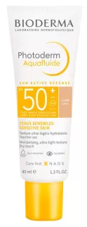 BIODERMA Photoderm MAX SPF 50+ (ar toni) akvafluīds, 40 ml