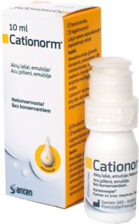 CATIONORM acu pilieni, 10 ml