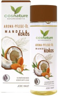 COSNATURE ar kokosriekstiem un mandelēm aromātiska ķermeņa eļļa, 100 ml