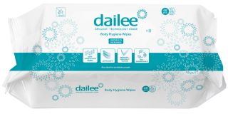 DAILEE Body Wipes mitrās salvetes, 48 gab.