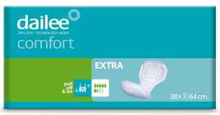 DAILEE Comfort Extra Izmērs M (64 cm) uroloģiskie ieliktņi, 28 gab.