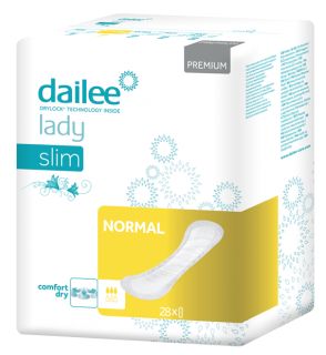 DAILEE Premium Lady Slim Normal higiēniskās paketes, 28 gab.