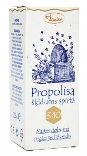 DEIRO Propolisa Šķīdrums Spirtā 3:10 pilieni, 25 ml