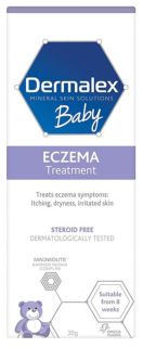 DERMALEX Baby Eczema Treatment krēms, 30 g