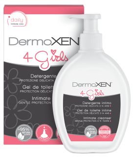 DERMOXEN 4 Girls intīmās kopšanas želeja, 200 ml