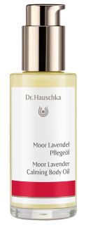 DR.HAUSCHKA Sfagnu sūnu un lavandas nomierinoša ķermeņa eļļa, 75 ml