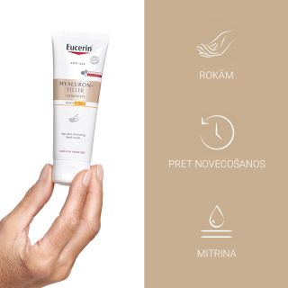 EUCERIN Hyaluron-Filler + Elasticity Age Spot Correcting SPF 30 roku krēms, 75 ml