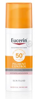 EUCERIN Sun Pigment Control SPF50+ saules aizsarglīdzeklis, 50 ml