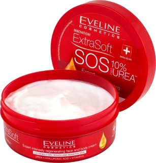 EVELINE Extra Soft SOS 10 % UREA ķermeņa krēms, 175 ml