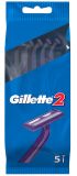 GILLETTE 2 vienreizlietojamie skuvekļi, 5 gab.