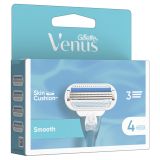 GILLETTE Venus Smooth skuvekļu maināmās kasetnes, 4 gab.