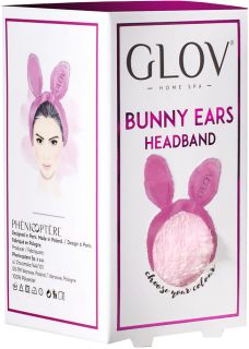 GLOV Bunny Ears Pink spa matu lenta, 1 gab.