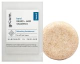 GRUUM Bard Beard and Hair cietais šampūns un ziepes, 50 g