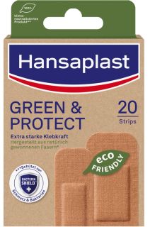 HANSAPLAST Green & Protect plāksteris, 20 gab.