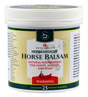 HORSE BALSAM Warming balzams, 250 ml