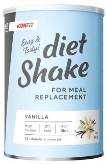 ICONFIT Diet Shake - Vanilla kokteilis, 495 g