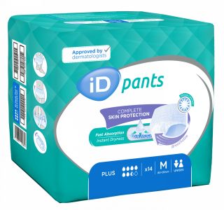 ID Pants Plus M (80-120 cm) biksītes, 14 gab.