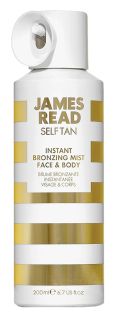 JAMES READ Self Tan Instant Bronzing Face And Body pašiedeguma aerosols, 200 ml