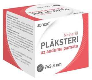 JONAX 7 x 3.8 cm plāksteris, 200 gab.