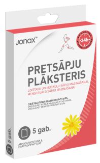 JONAX pretsāpju plāksteris, 5 gab.