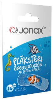 JONAX Tattoo plāksteris, 16 gab.