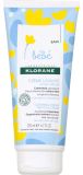 KLORANE Bebe Cleansing Cream with Cold Cream attīrošs krēms, 200 ml