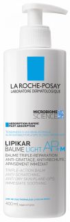 LA ROCHE-POSAY Lipikar Baume AP +M Light ķermeņa krēms, 400 ml