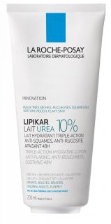 LA ROCHE-POSAY Lipikar Lait Urea 10% ķermeņa losjons, 200 ml