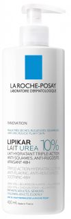 LA ROCHE-POSAY Lipikar Lait Urea 10% ķermeņa losjons, 400 ml