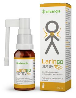 LARINGOSPRAY kaklam aerosols, 20 ml