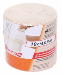 LAUMA MEDICAL 10 cm x 3 m elastīga medicīniskā saite, 1 gab.