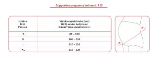 LAUMA MEDICAL L balstošā josta grūtniecēm, 1 gab.