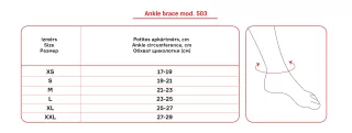 LAUMA MEDICAL pēdas locītavas fiksācijai L ortoze, 1 gab.