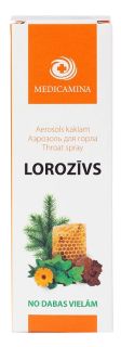 LOROZĪVS kakla aerosols, 20 g