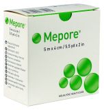 MEPORE 5m x 4cm plāksteris, 1 gab.