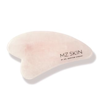 MZ SKIN Sculpting Rose Quartz Gua Sha masāžas plāksne, 1 gab.