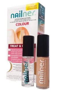 NAILNER treat & color lakas nagu sēnītes ārstēšanai, 10 ml