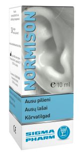 NORMISON ausu pilieni, 10 ml