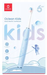 OCLEAN Electric Kids Blue elektriskā zobu birste, 1 gab.